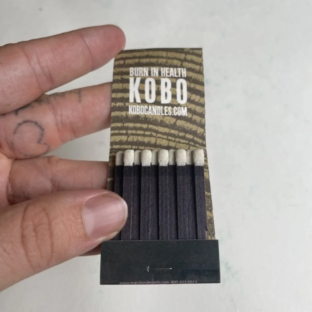 Kobo Candles Promotional Matchbook – 